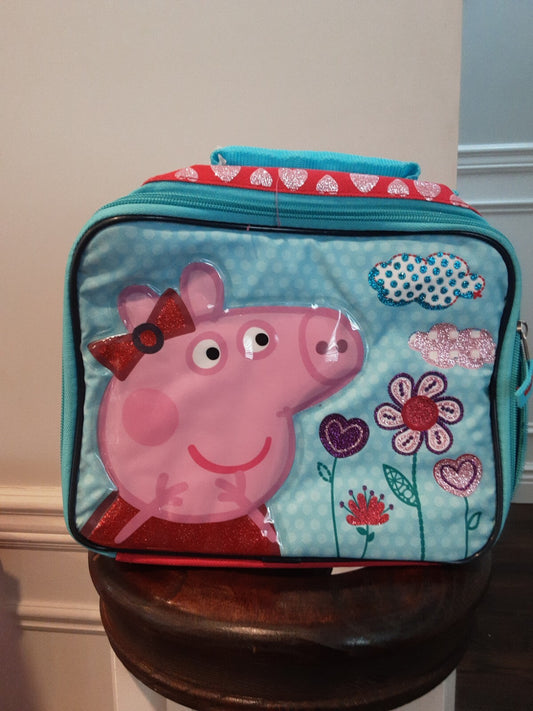 Peppa Pig Insulated Lunch Box Bag Flower Power