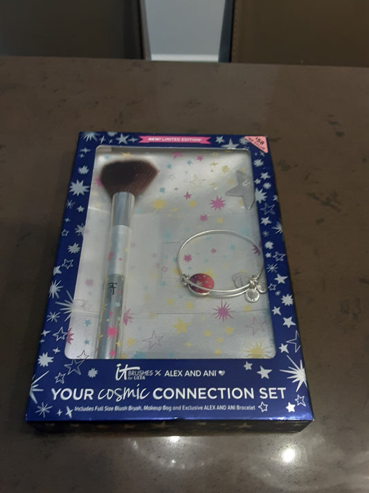 It Brushes x Alex and Ani Cosmic Connection Set $68 NEW IN BOX + FREE GIFT 🎁