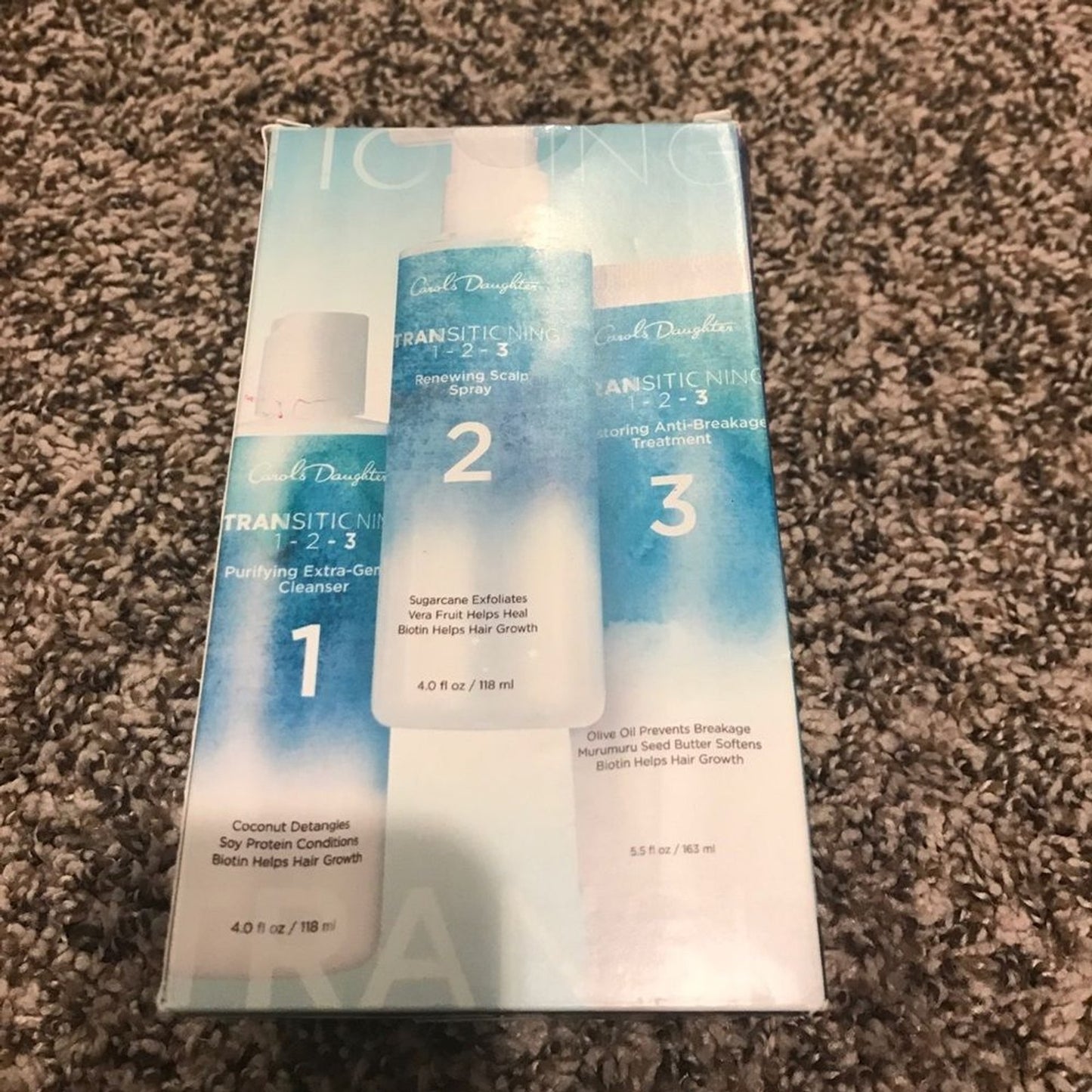 Carols daughter transitioning kit