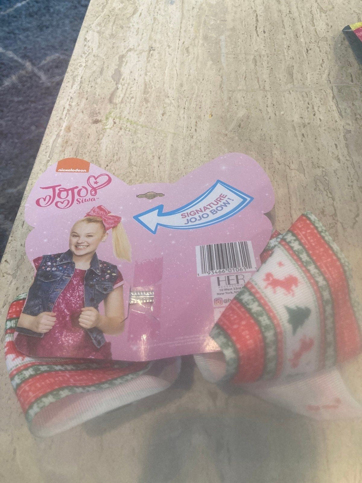 Jojo Siwa Christmas bow. 