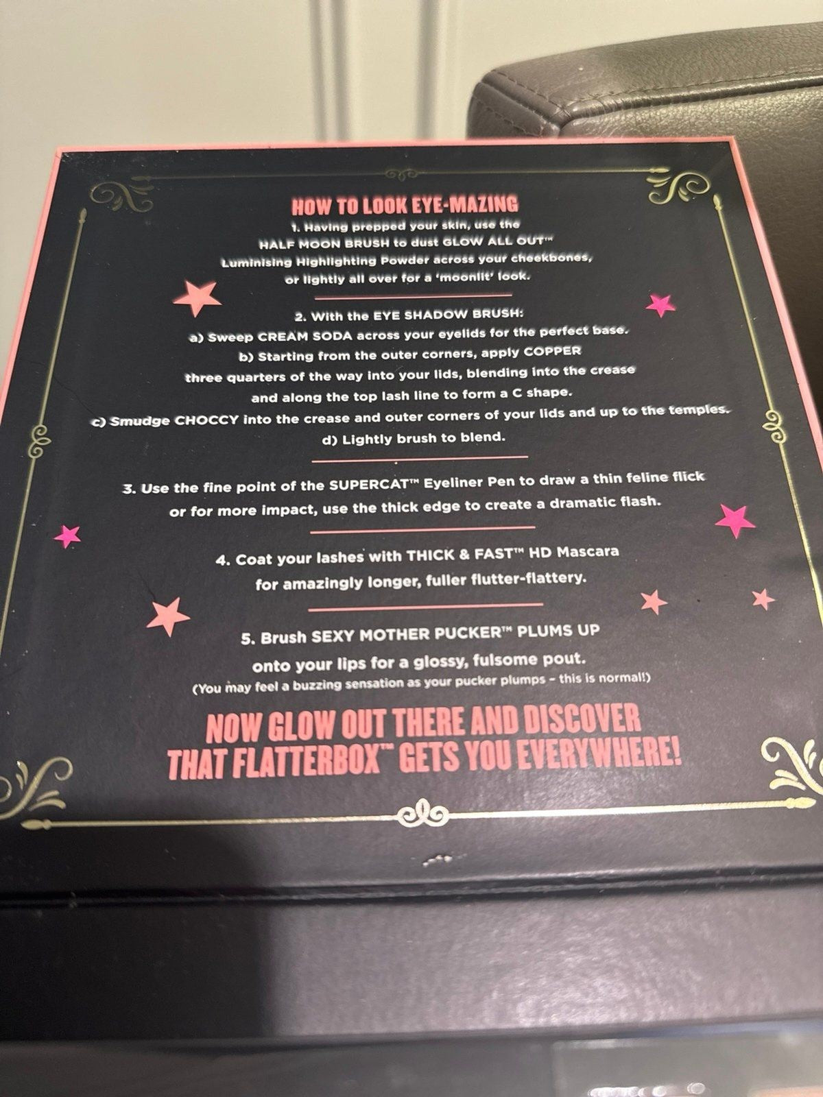 Soap & Glory flatter box