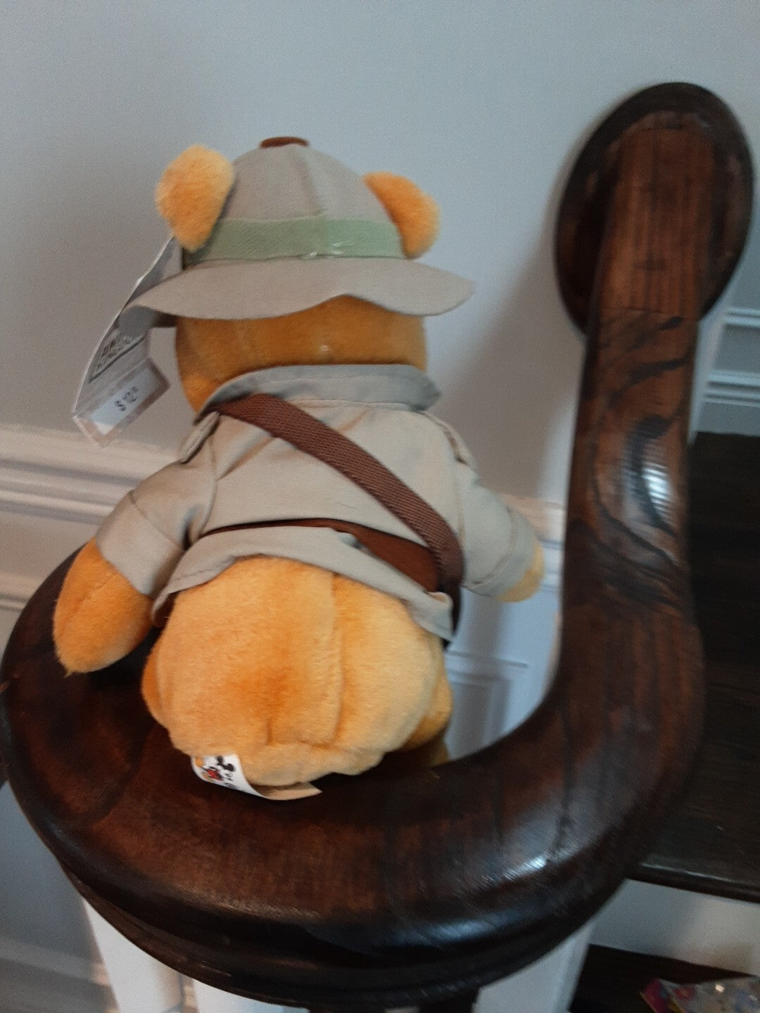 NWT Disney Animal Kingdom Safari Winnie the Pooh Stuffed Animal Plush Toy BB21
