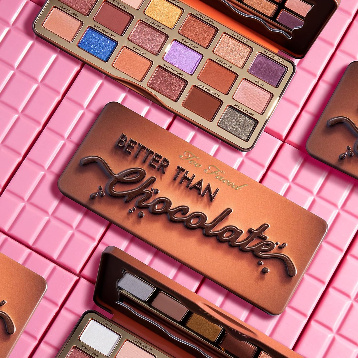 Better than Chocolate Eyeshadow Makeup Palette | High Pigment, Shimmer + Matte, 0.7 Ounce