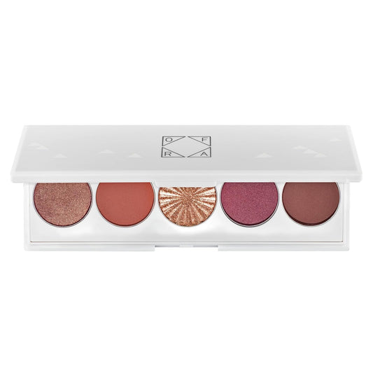 OFRA Signature Palette - Symphony | Eyeshadow Palette with Mauve and Shimmer Shades | 5 Blendable Colors for Everyday and Travel