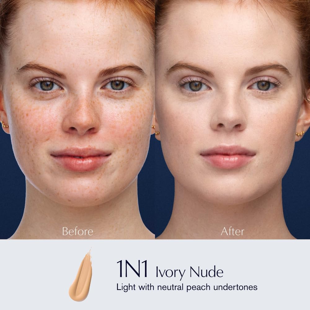 Double Wear Stay-In-Place 24-Hour Long-Wear Matte Foundation Makeup, 1 Fl Oz