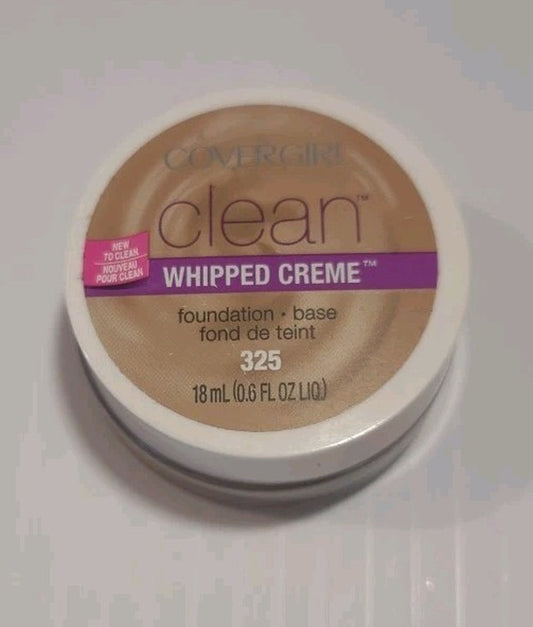 Covergirl Clean Whipped Creme Foundation #325 NOS