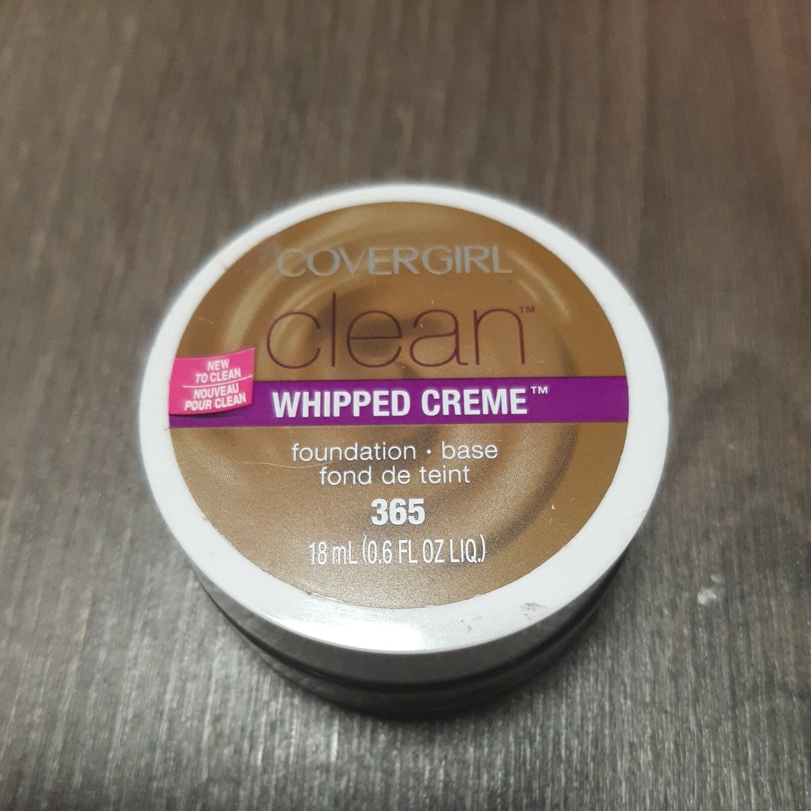 Covergirl Clean Whipped Creme Foundation 365 TAWNY Full Size