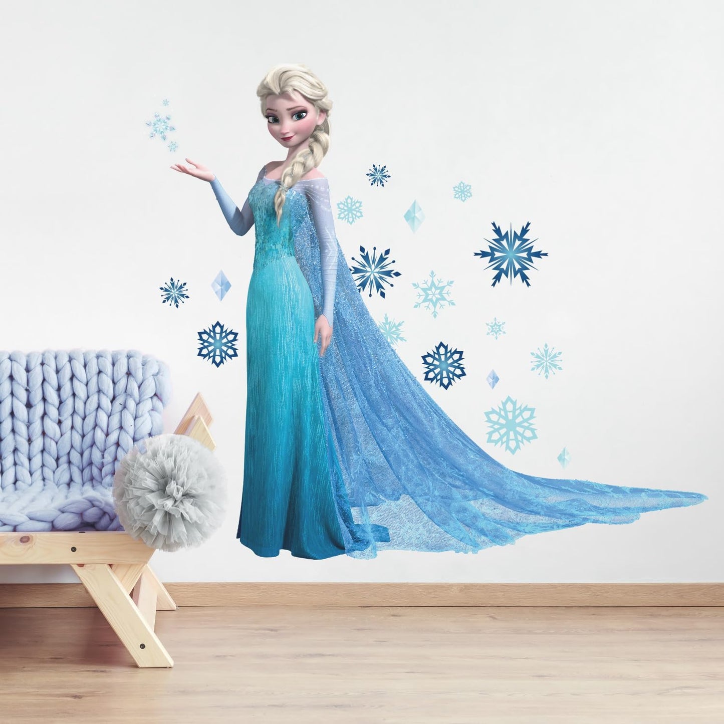 Frozen Elsa Giant Peel and Stick Wall Decals by Roommates, RMK2371GM