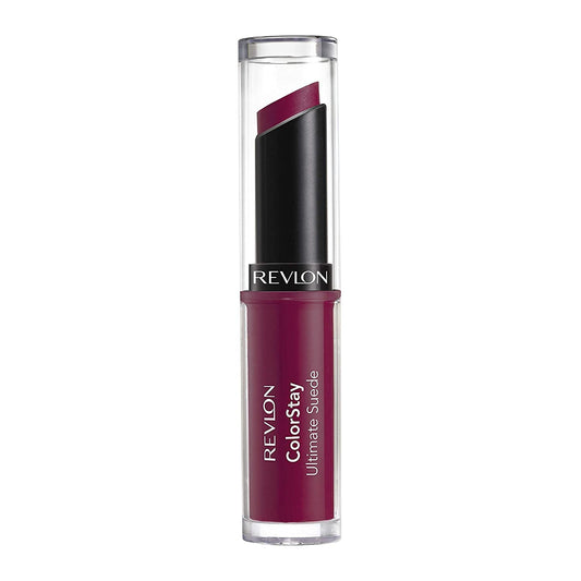 Colorstay Ultimate Suede Lipstick, Longwear Soft, Ultra-Hydrating High-Impact Lip Color, Formulated with Vitamin E, Wardrobe (047), 0.09 Oz