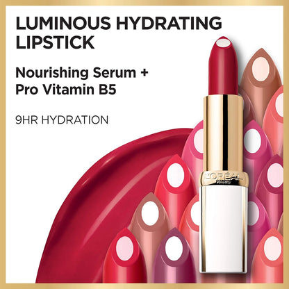 L’Oréal Paris Age Perfect Luminous Hydrating Lipstick, Splendid Plum, 0.13 Ounce