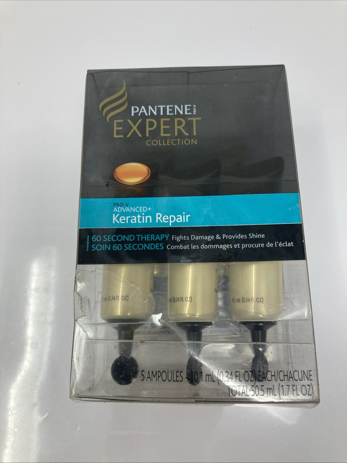 Pantene Expert Advanced Keratin Repair Set 60 Second Therapy New in Box