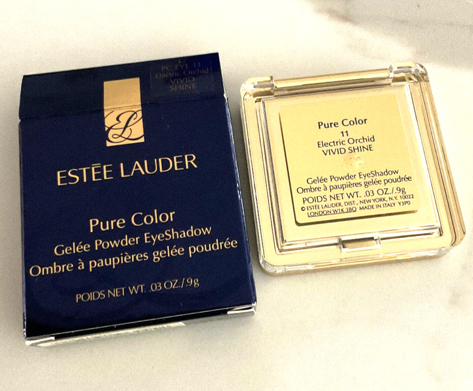 Estee Lauder Pure Color Gelee Powder Eyeshadow ELECTRIC ORCHID Vivid Shine
