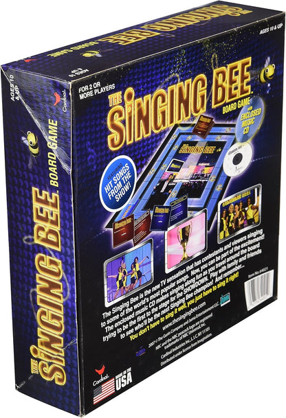 Games Cardinal Industries Singing Bee CD Board Game