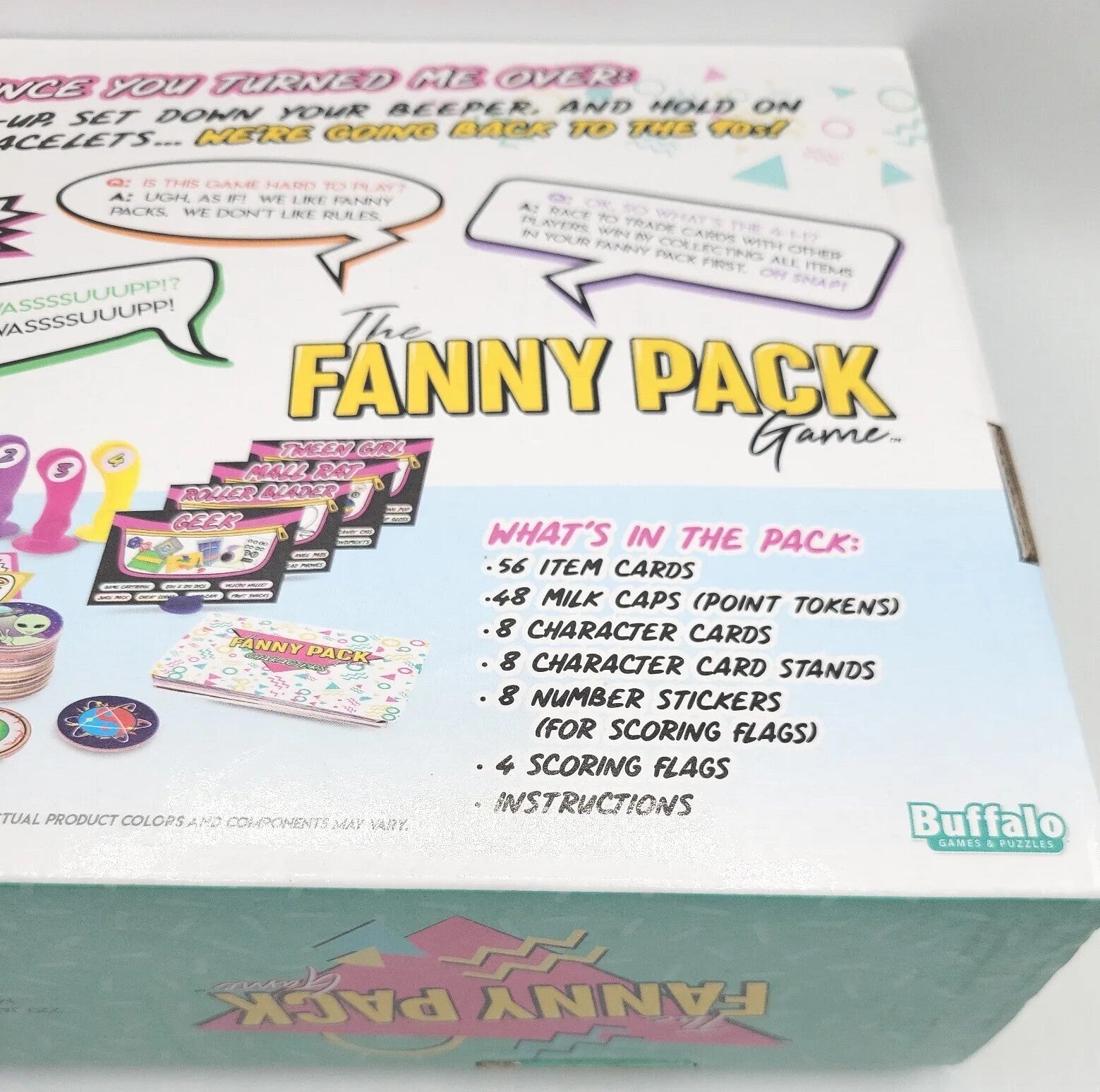 Buffalo Games the Fanny Pack Game the Pack Is Back Fun Game Gift 3-8 Players