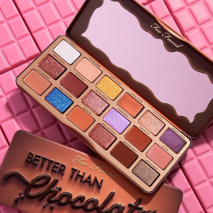 Better than Chocolate Eyeshadow Makeup Palette | High Pigment, Shimmer + Matte, 0.7 Ounce