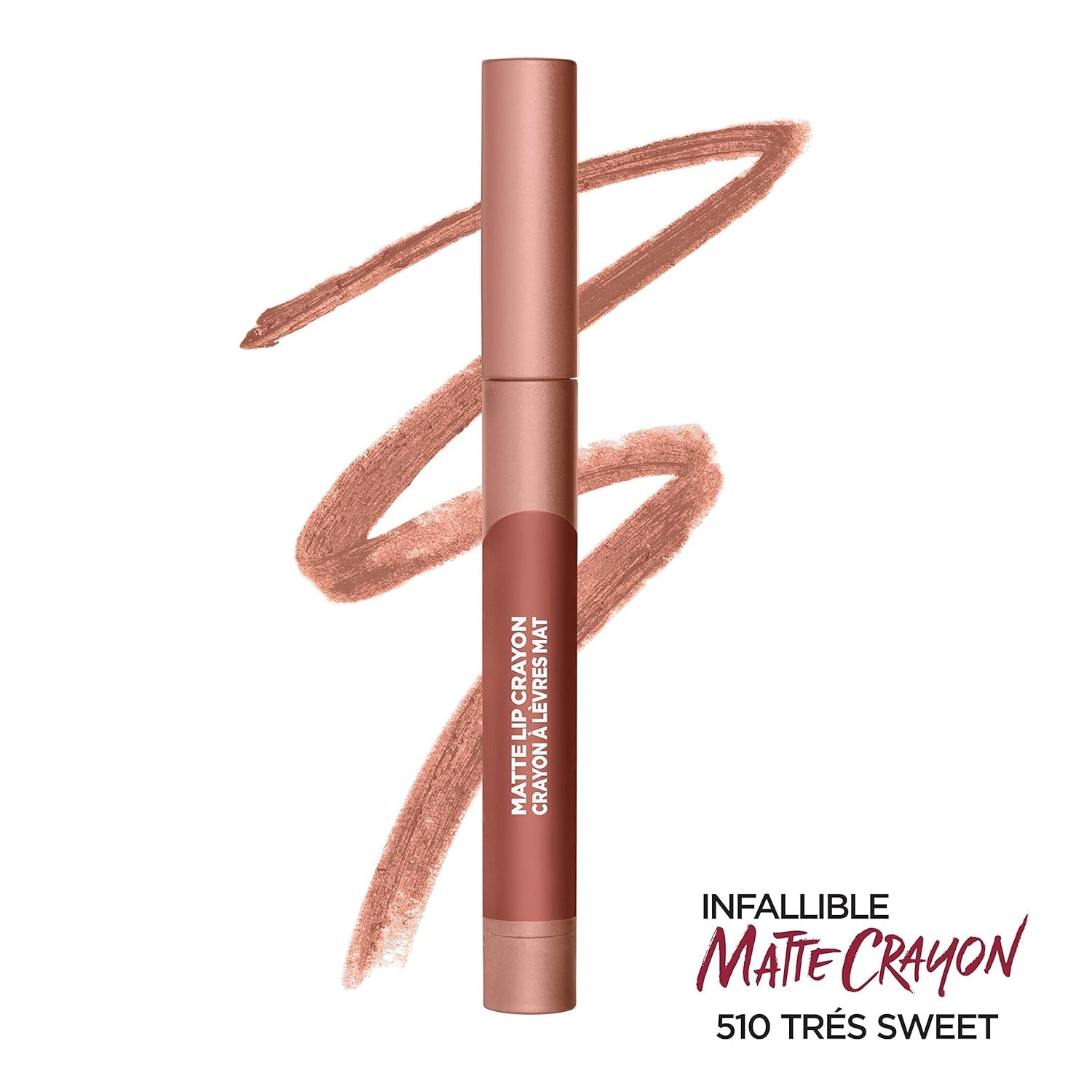 Infallible Matte Lip Crayon, Tres Sweet (Packaging May Vary)