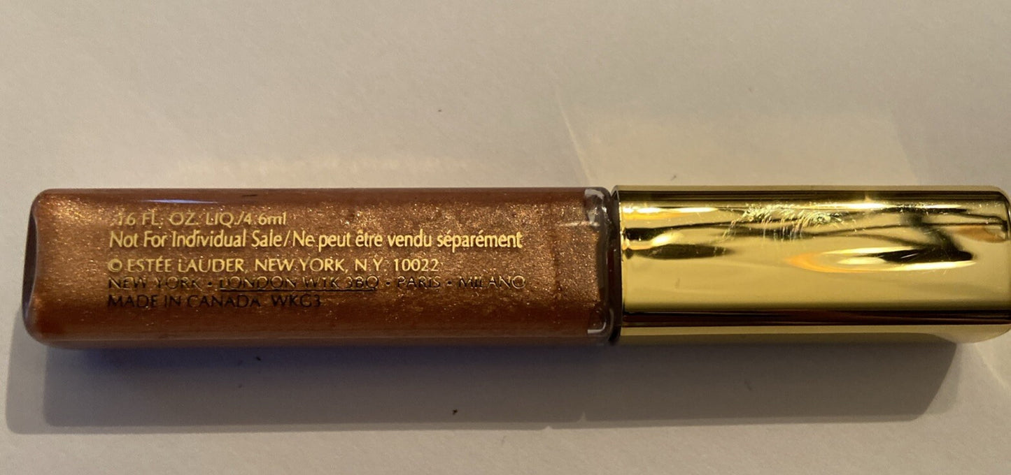 Estee Lauder Travel Exclusive Pure Color Gloss #13 Wired Copper Shimmer 0.16Oz