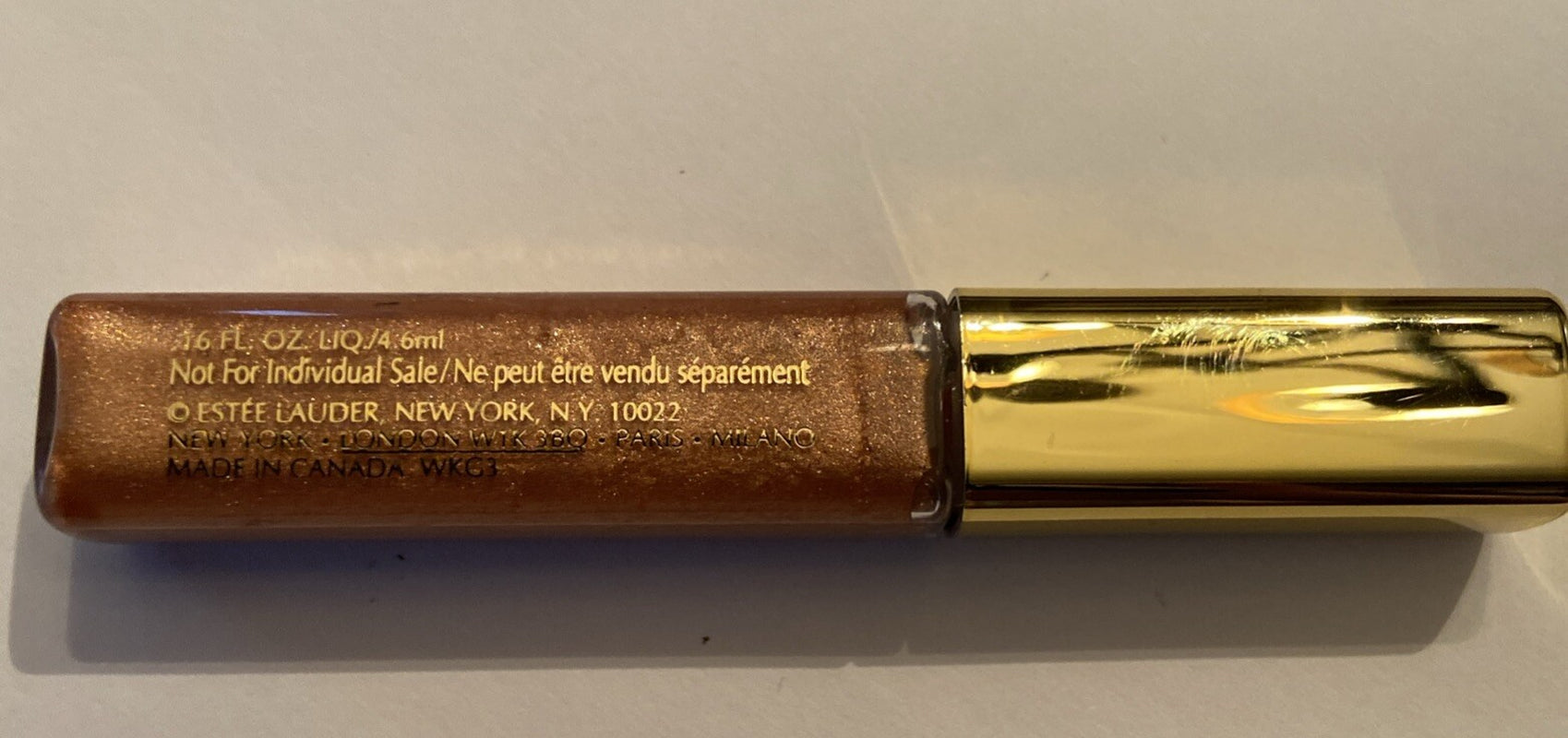 Estee Lauder Travel Exclusive Pure Color Gloss #13 Wired Copper Shimmer 0.16Oz