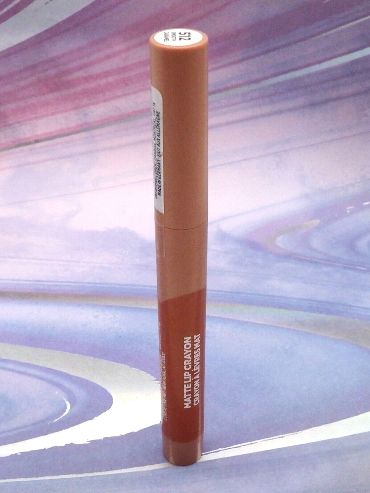 L'Oreal Paris Matte Lip Crayon 512 Smooth Caramel 0.04 Oz