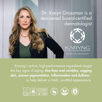 KARYNG Retinol Renewing Serum, anti Aging Retinol Serum, Face Serum Targets Fine Lines and Wrinkles, anti Aging Serum with Retinol and Coconut Oil, 1Oz