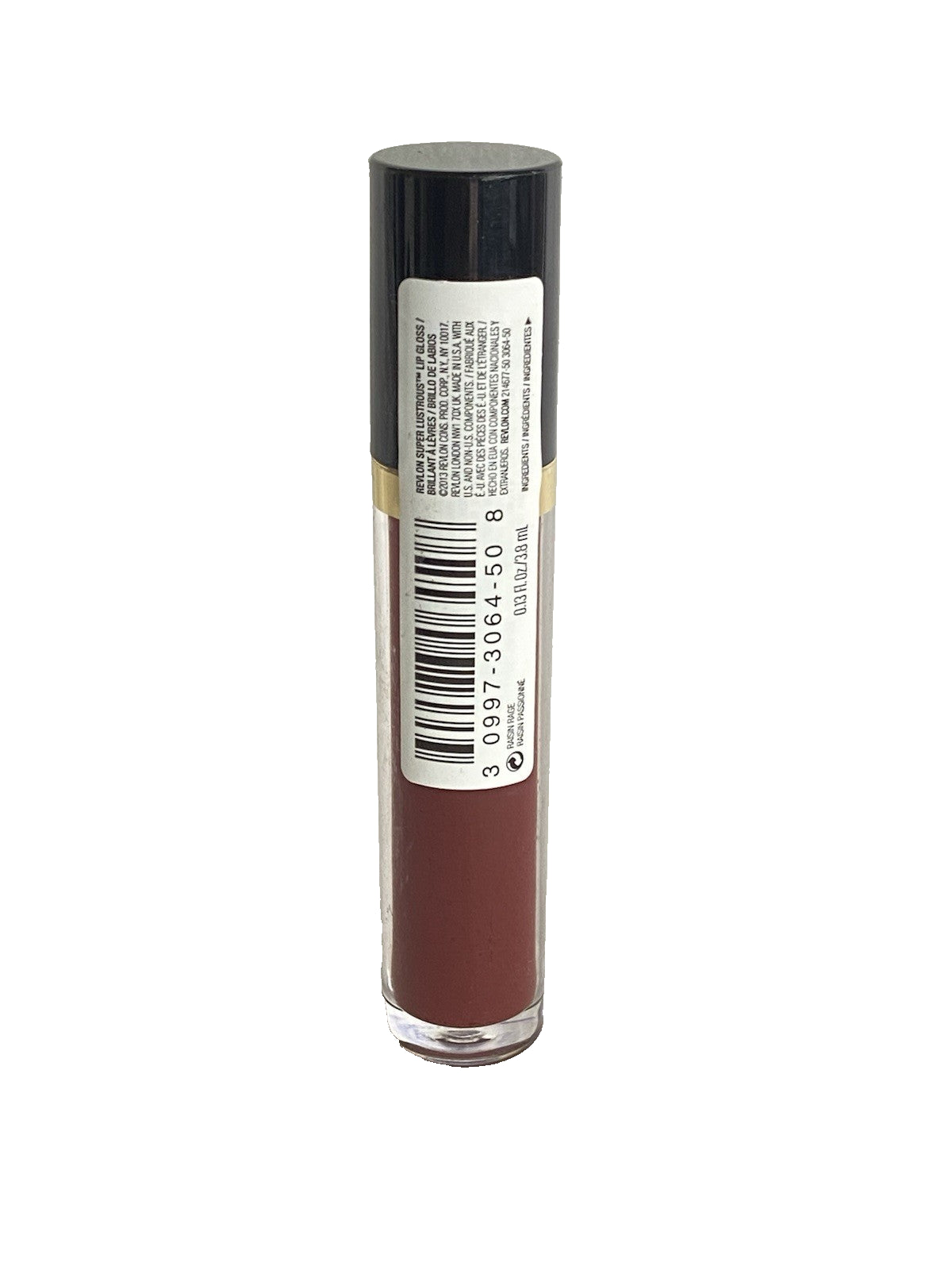 REVLON Super Lustrous LIPGLOSS GLOSS ~ RAISIN RAGE #250 ~ NEW SEALED
