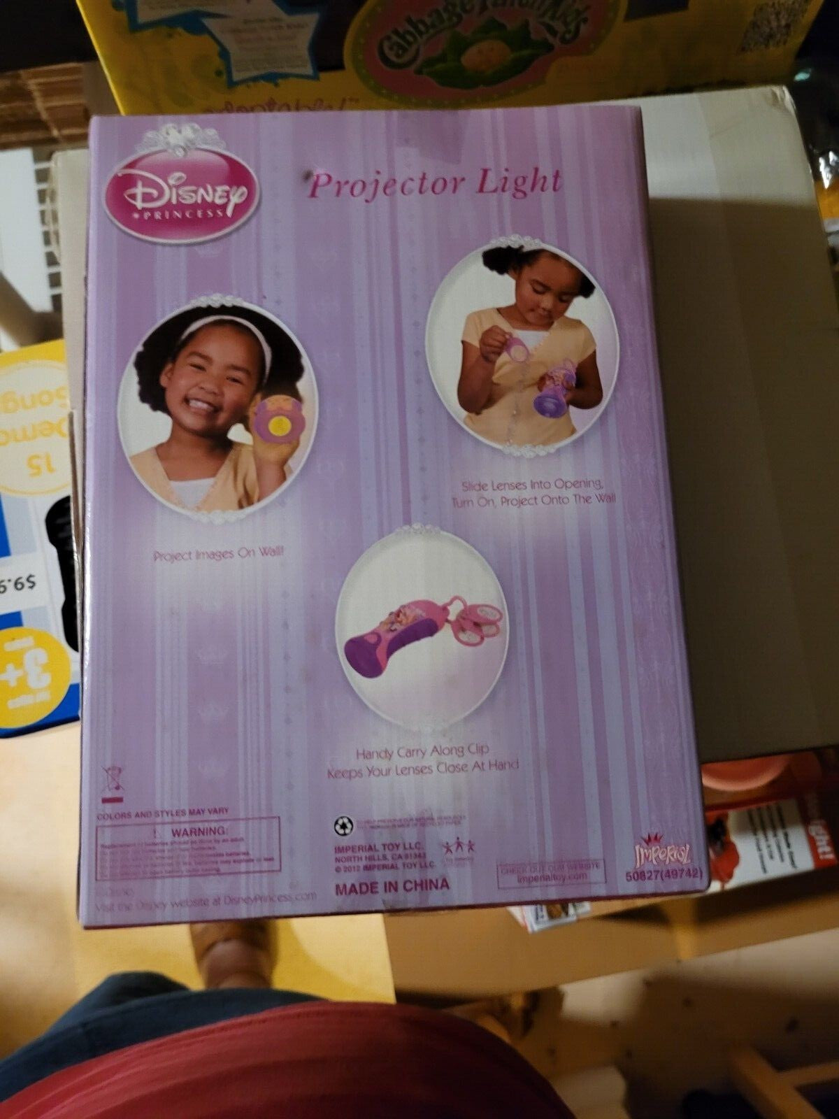 Disney Princess Projector Light Projects Princess Poses Ages 3+