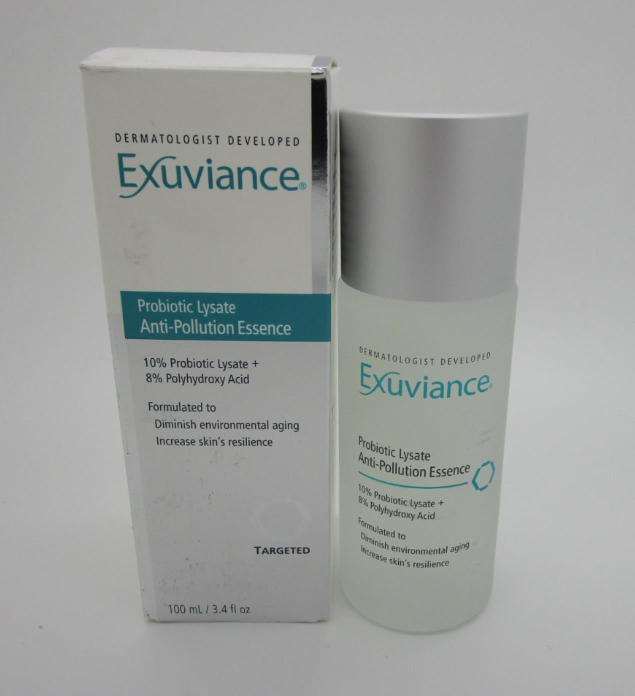 EXUVIANCE Probiotic Lysate Anti-Pollution Essence 3.4 Oz DAMAGED BOX