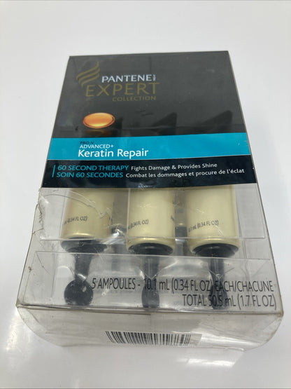 Pantene Expert Advanced Keratin Repair Set 60 Second Therapy New in Box