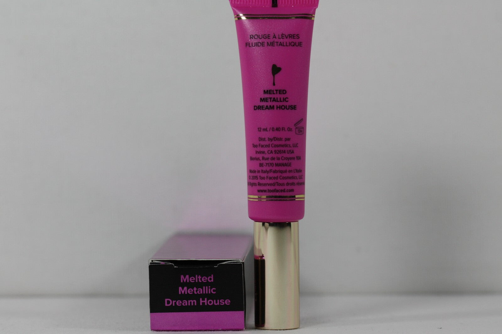 Too Faced Melted Metal Liquified Metallic Lipstick 12Ml/0.40Oz Dream House NIB
