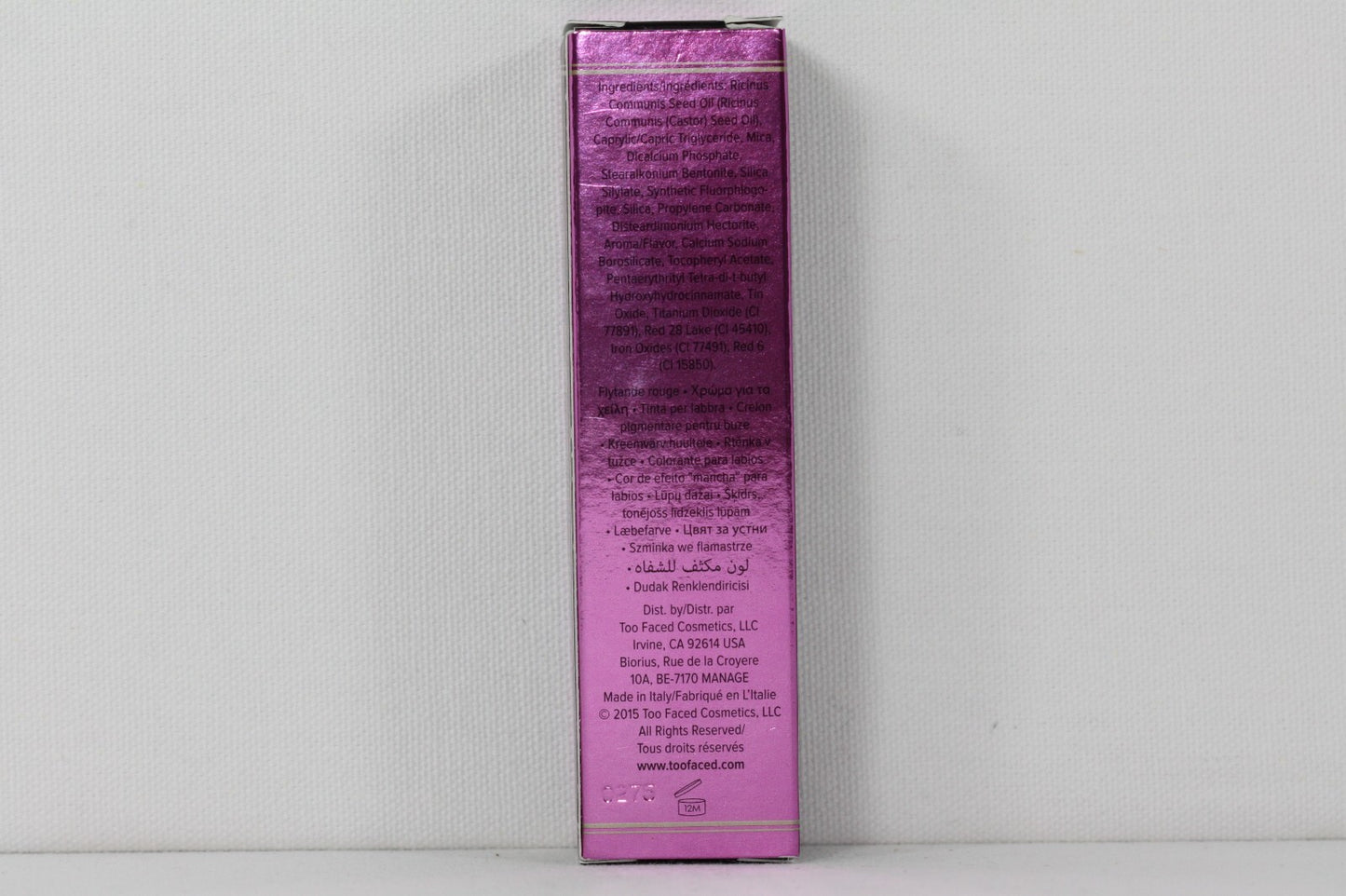 Too Faced Melted Metal Liquified Metallic Lipstick 12Ml/0.40Oz Dream House NIB