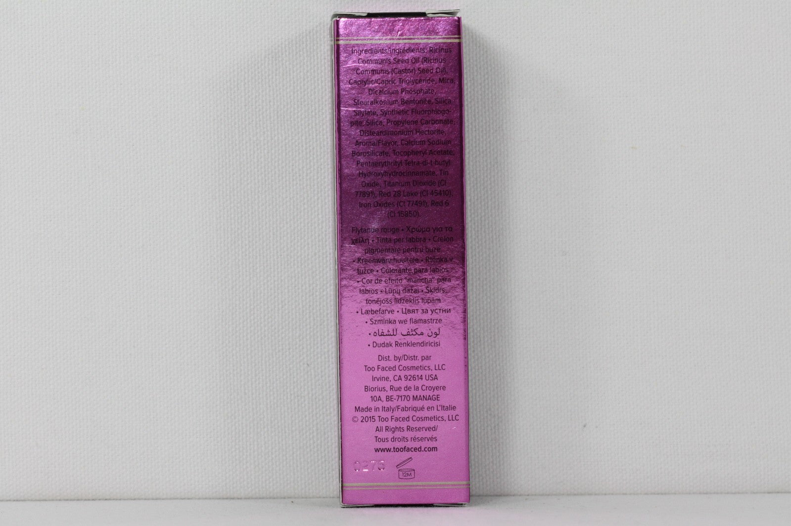 Too Faced Melted Metal Liquified Metallic Lipstick 12Ml/0.40Oz Dream House NIB