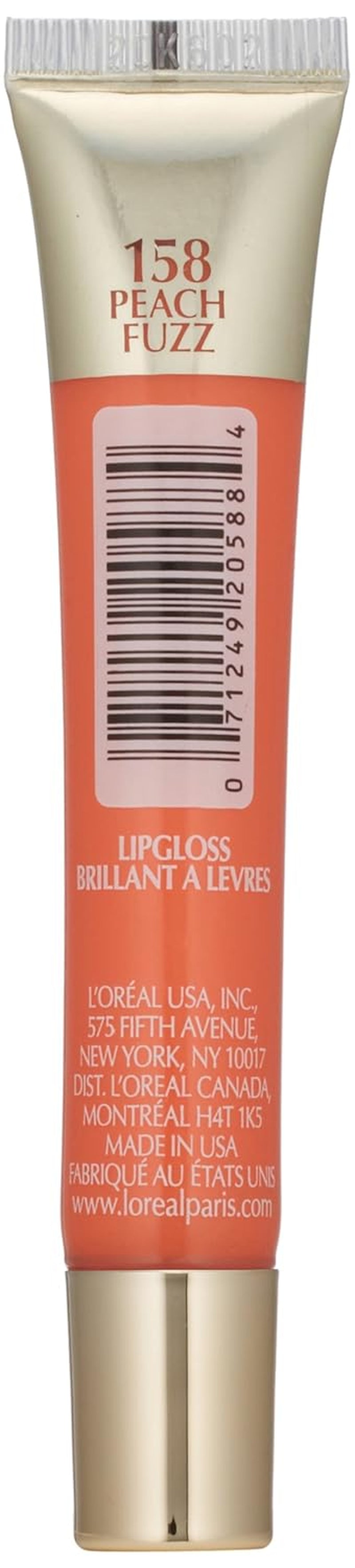 L'Oréal Paris Colour Riche Le Gloss, Peach Fuzz, 0.4 Fl. Oz.