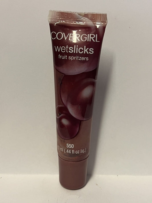 Covergirl Wetslicks Fruit Spritzers Lip Gloss/Balm 550 Plum Splash, 0.44 oz