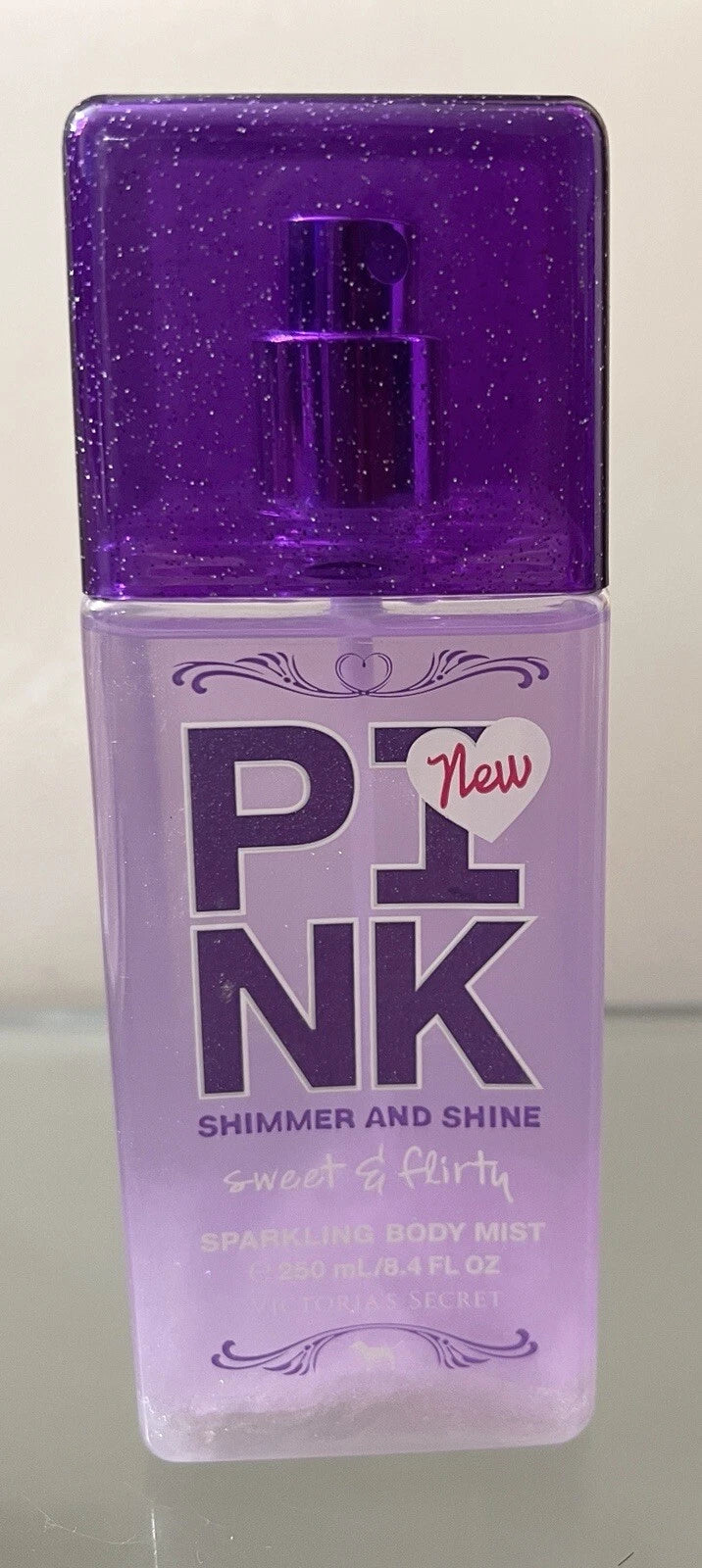 Victoria'S Secret Pink Sweet & Flirty Shimmer Shine Sparkling Body Mist