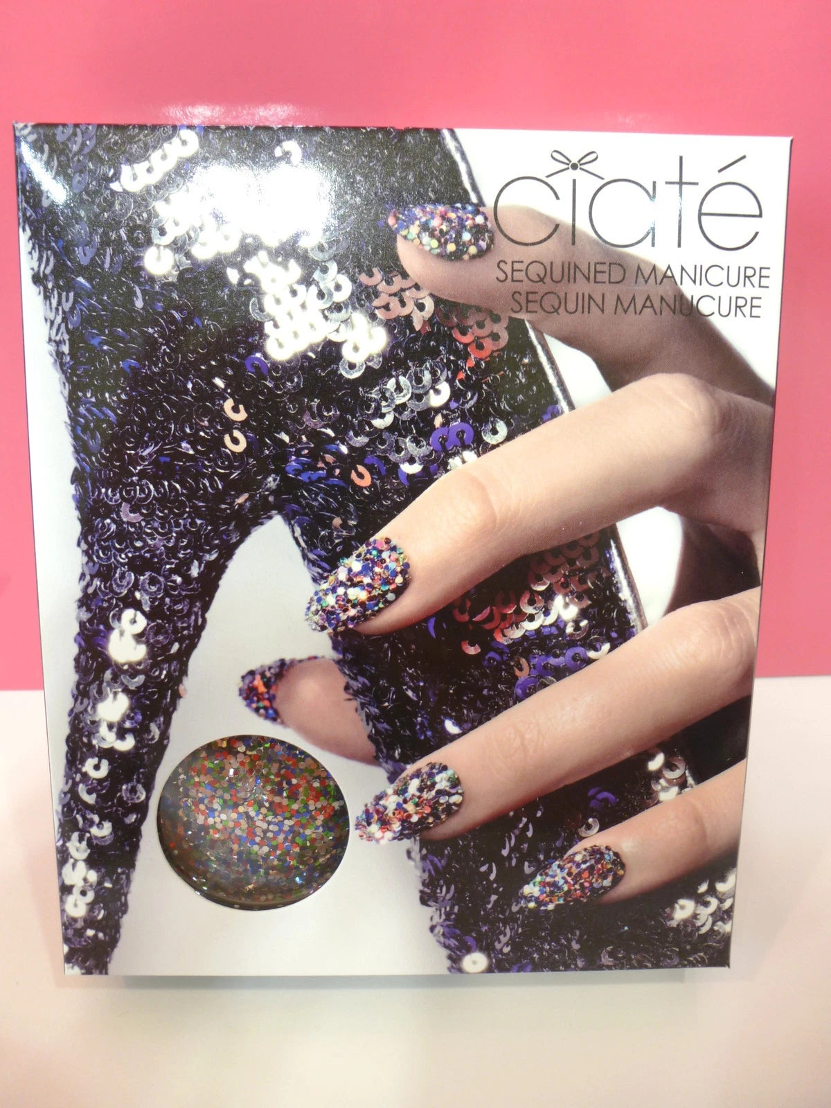 CIATE Sequin Lacquer Multi-Color Manicure Harlequin Nail Polish Kit NIB