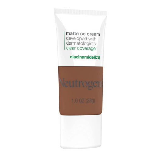 Neutrogena Flawless Matte CC Cream Clear Coverage 9.0 Cinnamon